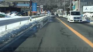 preview picture of video '長野県長野市の国道18号線から、北信五岳街道を走った'