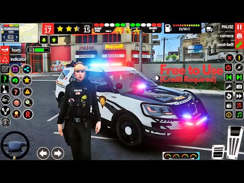 High-Speed Justice! US Police Prado Gangster Chase (Creative Commons) - Android Gameplay