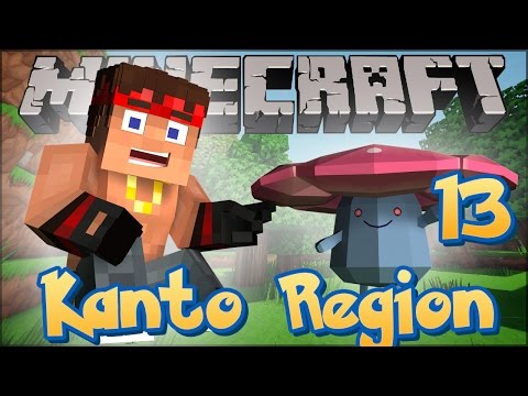 Pixelmon Mod | CELADON CITY GRASS GYM  | Kanto Region Ep 13 | (Pixelmon Minecraft Mod)