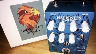 Video thumbnail for Dwarfcraft Happiness Pedal Demo - Control Overview and Knob Twiddling by Tri Pedal Reviews