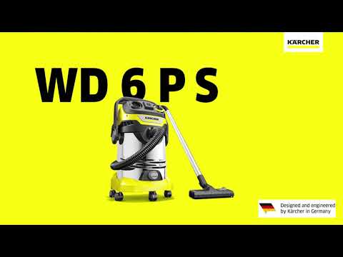 Karcher WD 6 P Premium Wet and Dry Multi-purpose Vacuum Cleaner (Yellow and  Black, 1.348-270.0) Wet & Dry Vacuum Cleaner