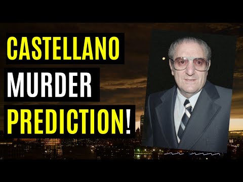Castellano HIT predicted 3 years BEFORE by COLOMBO Underboss - Langella discusses HIT with GOTTI pal