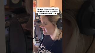 BTS of recording our new album ‘Severed Heart City’ which is out Sept 19th! 🇮🇪🖤 #emo #newmusic