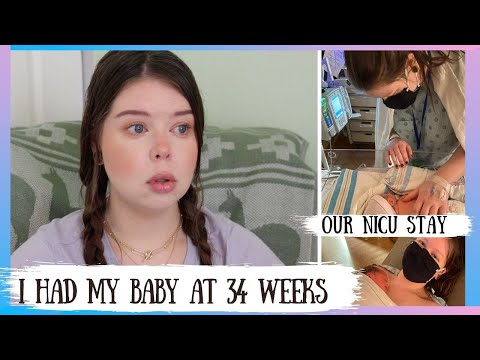 I Went Into Labor At 34 Weeks Pregnant || Our Preterm Labor and NICU Story