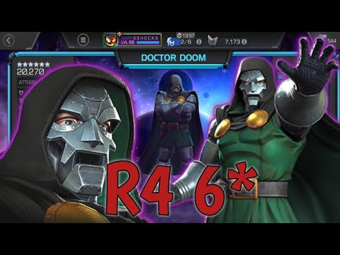 6 Star Doctor Doom to Rank 4 + Gameplay: My First R4 | Marvel Contest of Champions