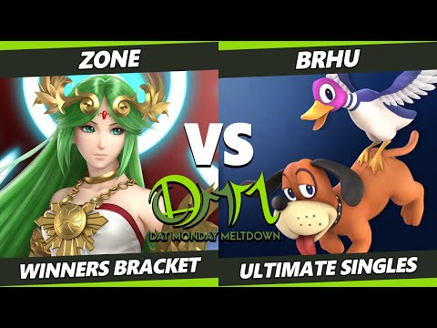 DAT Monday Meltdown 229 - Zone (Palutena) Vs. brhu (Duck Hunt) SSBU Ultimate Tournament