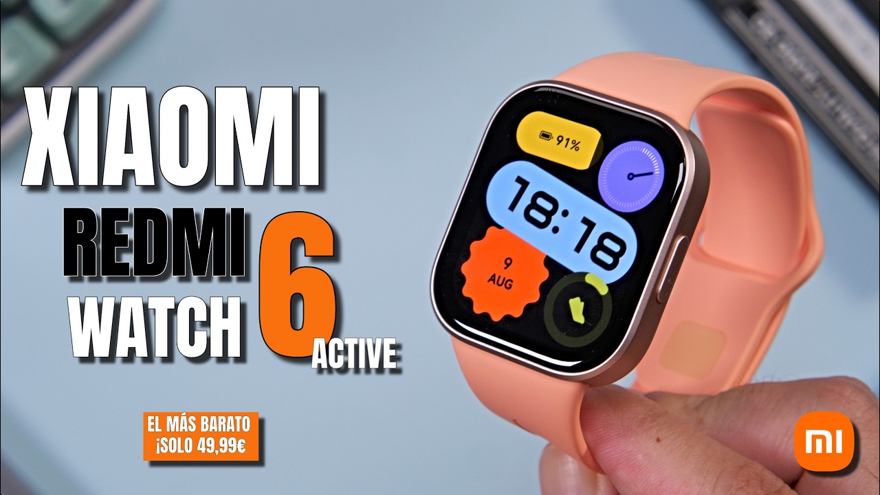 Xiaomi REDMI Watch 6 Active ⌚ El reloj barato de XIAOMI es espectacular | Unboxing & P. Impresiones