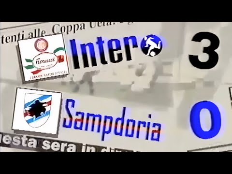 Inter-Sampdoria 3:0, 1993/94 - Domenica Sportiva 