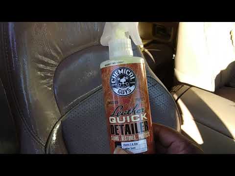 Chemical guys best leather scent