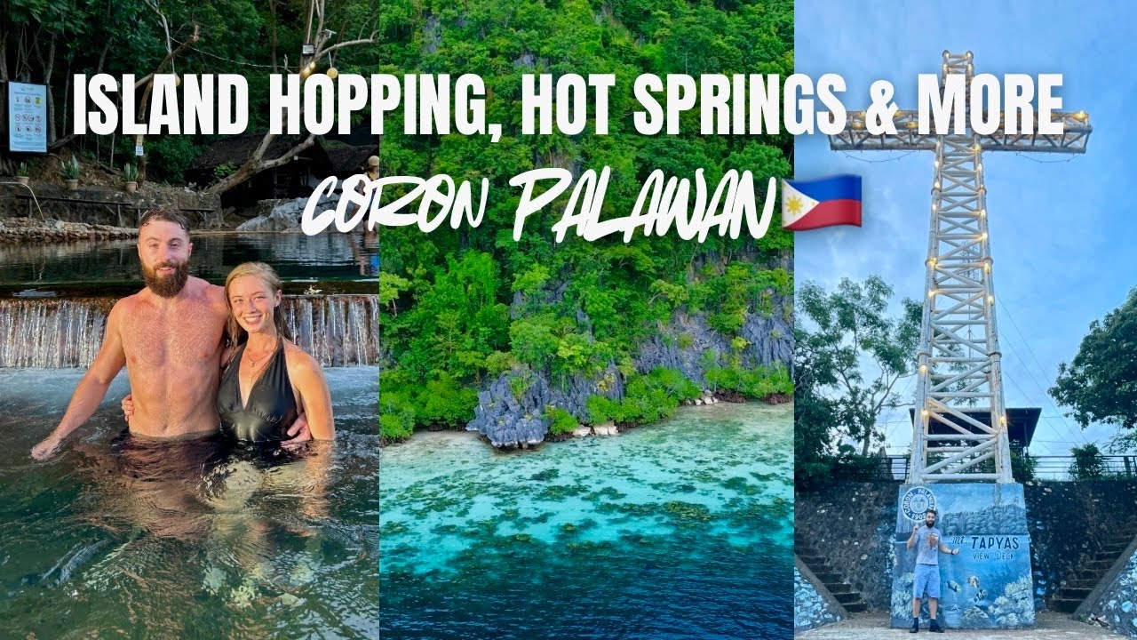 Join travelers on a visit to Maquinit Hot Spring.