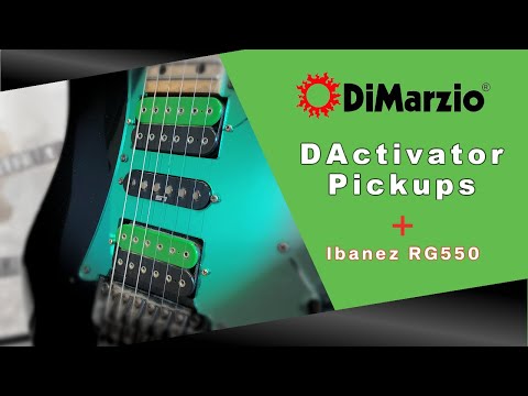 Ibanez RG550 X DiMarzio D Activator Pickups