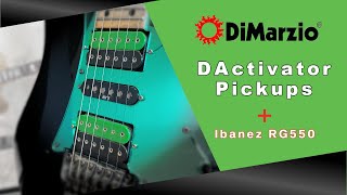 Video thumbnail for Ibanez RG550 X DiMarzio D Activator Pickups by Jamie Robinson