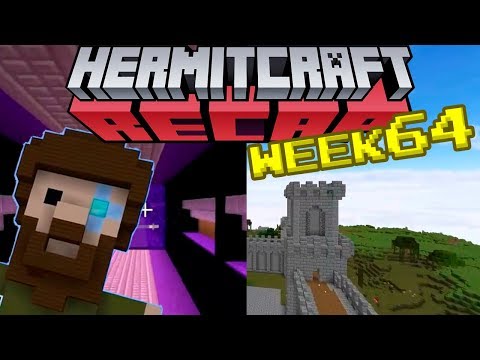 Aquarium, Tunnel, Castle and Hipster Vampires - Hermitcraft Recap Season 5 - week #64