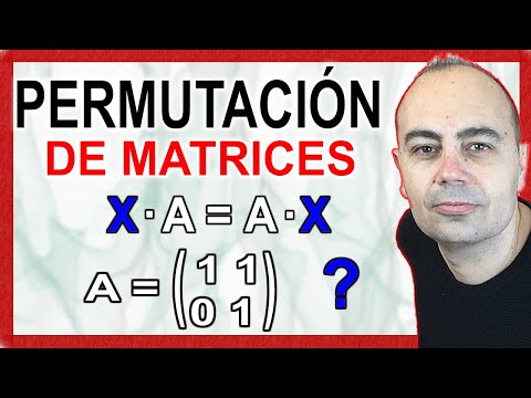 Operaciones con Permutación de Matrices 🧮 Prepárate Para PAU