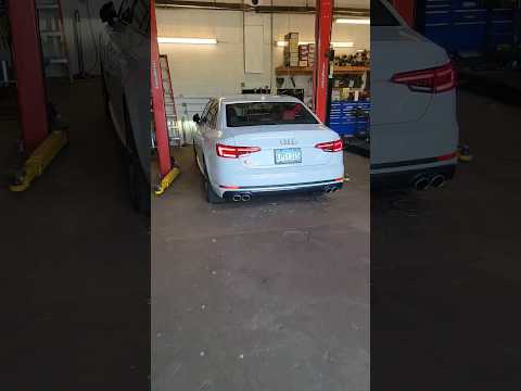 Audi S4 B9 Resonator delete #youtubeshorts #audi #audis4 #resonatordelete #034motorsport