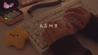 Download lagu [Cozy ASMR] 2h typing on 5 different keyboards ☁️ mp3