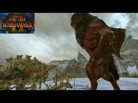Kampf der Toten - Vampirfürsten vs. Gruftkönige - Total War Warhammer 2 - Online Battle (105)