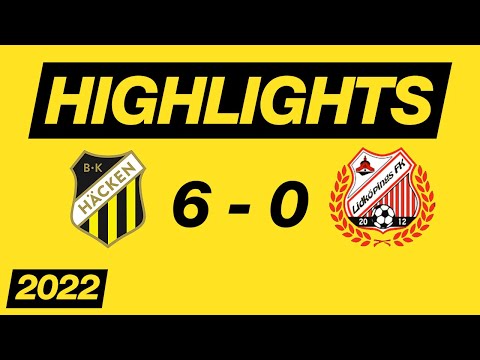 BK Häcken - Lidköpings FK (6-0) träningsmatch 2022