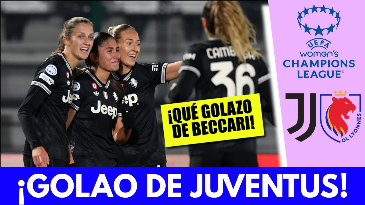 ¡QUÉ CLASE! GOLAZO de Chiara Beccari que de SOMBRERO anota para Juventus | Champions League Femenina
