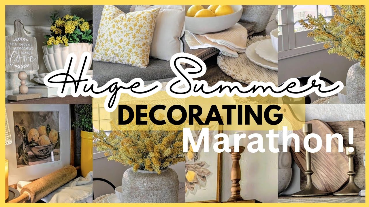 ☀️ HUGE SUMMER DECORATE WITH ME | 2025 SUMMER DECORATING IDEAS | SUMMER HOME DECOR