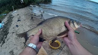 Ловля фидером леща на водохранилище