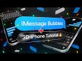 ULTIMATE Text Message Animation 3D IPhone Tutorial