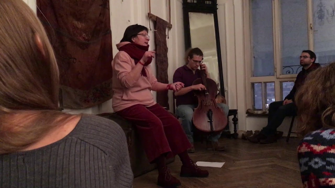 Olga Zrilina and Alexey Orlov. Slavic and south Russian ethnic chants arranged for voice and cello.