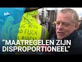 Honderden mensen bij protest tegen coronamaatregelen