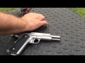 Kimber 1911 Stainless Target II 9mm First Shots and Ammo Test