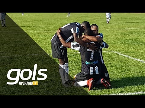 Gols - Novo 0 x 2 Operário - Campeonato Estadual 2019