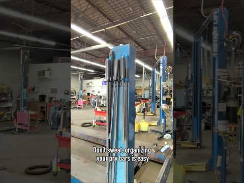 Video: Gator Magnetics Pry Bar Station for Auto Shop Lift Columns video thumbnail