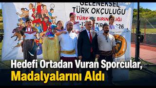 Hedefi Ortadan Vuran Sporcular, Madalyalarını Aldı