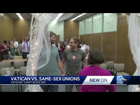 Vatican vs. Same sex unions