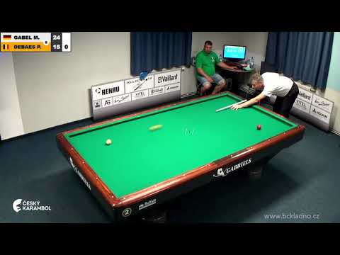 Euro Grand prix   5 pins   MT   Peter Debaes v Max Gabel