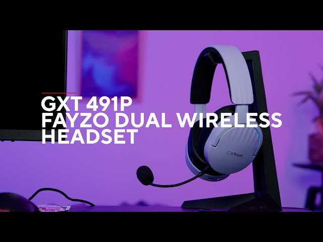 Video teaser per Dual Wireless Connection Fayzo! The new purple gaming headset you need.