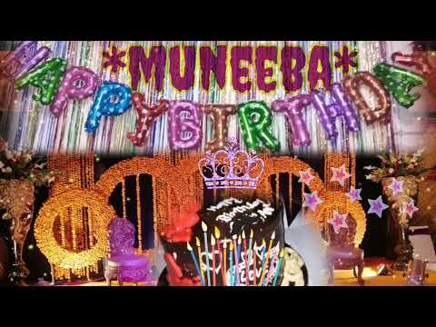 Happy birthday to you Muneeba |whatsapp status |HD video