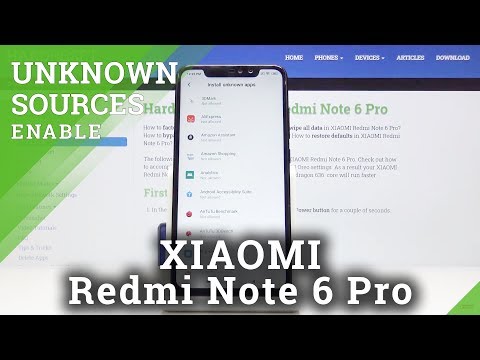 How to Allow Unknown Sources on XIAOMI Redmi Note 6 Pro