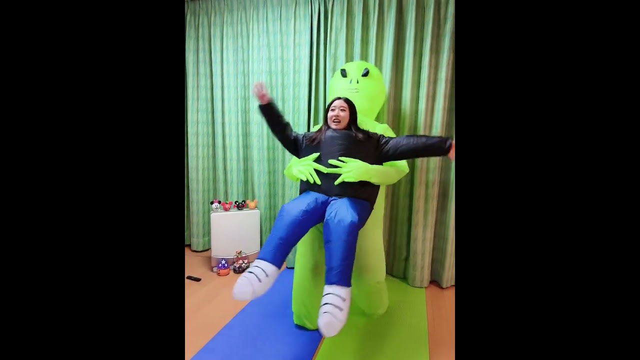 【閲覧注意】宇宙人に攫われながら『唱』踊ってみた【ホームビデオ】