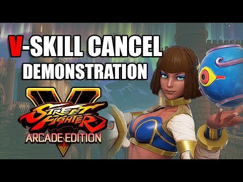 SFVAE Menat - New V-Skill Cancel Demonstration