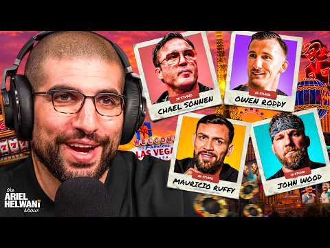 Video: LIVE FROM LAS VEGAS! Chael Sonnen, Mauricio Ruffy, John Wood, Owen Roddy ALL IN STUDIO | 7/9/26