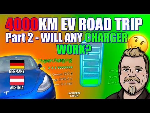 Electric car road trip 2500 MI / 4000 KM through Europe 2/4
