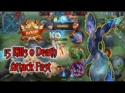 Wanwan 15 Kills 0 Death Attack Fast Speed