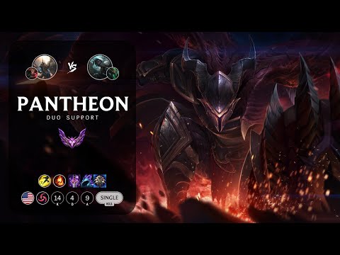 Pantheon Support vs Senna - NA Master Patch 14.2