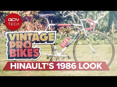 Bernard Hinault's 1986 La Vie Claire Look | GCN Tech Vintage Pro Bike