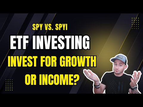 SPY vs. SPYI ✅ Invest For Growth or Income? ✅ ETF and Income Investing Strategy