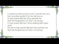 Ivory Joe Hunter - It May Sound Silly Lyrics