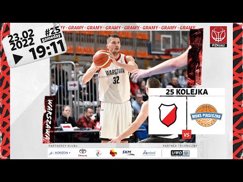2 liga koszykówki KKS Polonia Warszawa vs MUKS Piaseczno [2022.02.23]