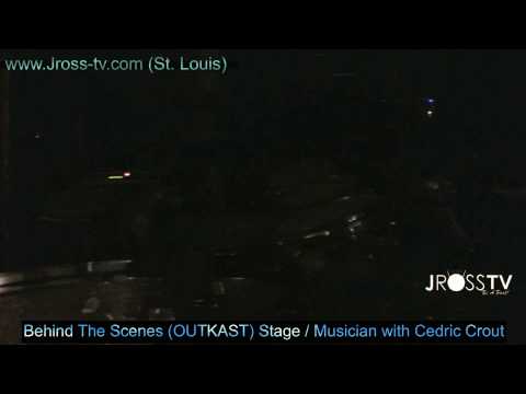 James Ross @ OutKast - "Backstage With Cedric Crout & Jross" -  www.Jross-tv.com
