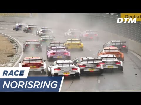 Wickens slides into Auer's Car - DTM Norisring 2017