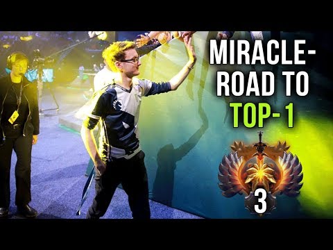 Miracle- Very Hard Road to Reach Top-3 Now The Road to TOP-1 MMR Begins! EPIC Compilation - Dota 2